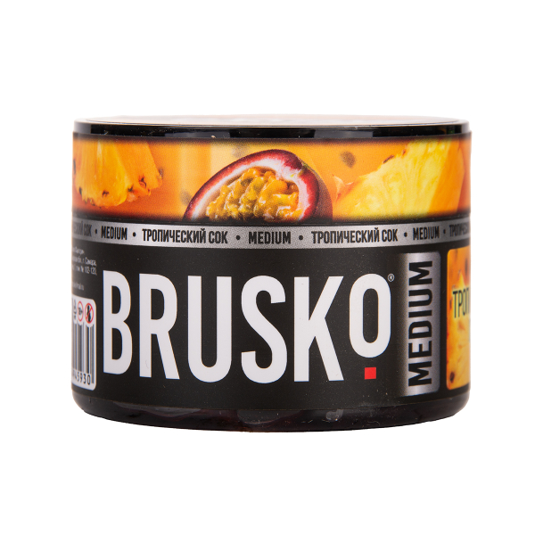 Бестабачная смесь Brusko Zero Тропический Сок 50 грамм в Новом Уренгое