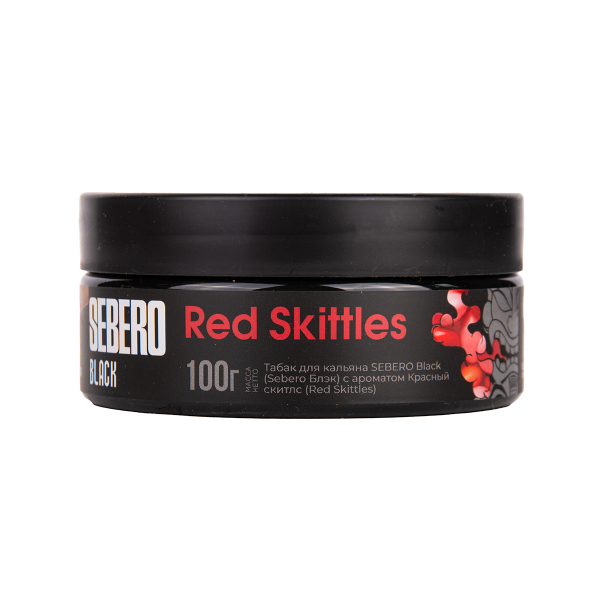 Табак Sebero Black Red Skittles 100 грамм в Новом Уренгое