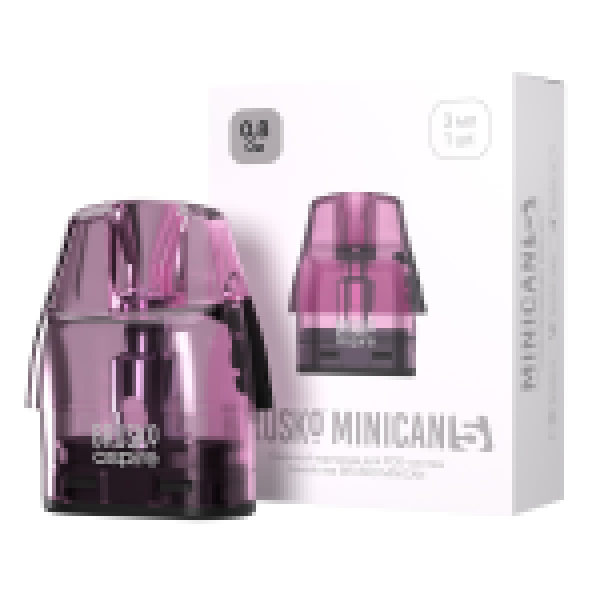 Картридж Brusko Minican 5 3 Мл 08 Ом Розовый Pink Упак. 1 Шт. в Новом Уренгое