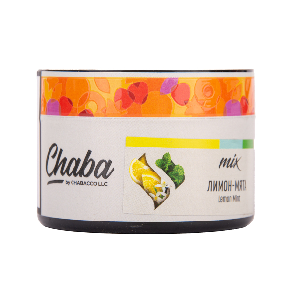 Бестабачная смесь Chaba Mix Lemon Mint Nicotine Free 40 грамм в Новом Уренгое