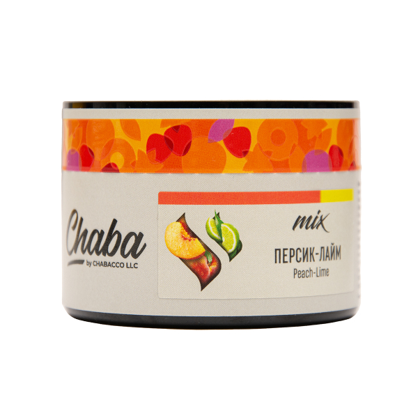 Бестабачная смесь Chaba Mix Peach Lime Nicotine Free 40 грамм в Новом Уренгое