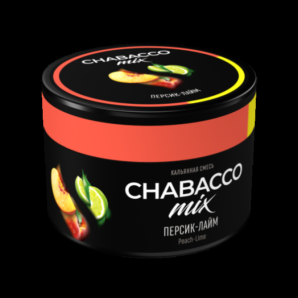Бестабачная смесь Chabacco Mix Medium Peach Lime 40 грамм в Новом Уренгое