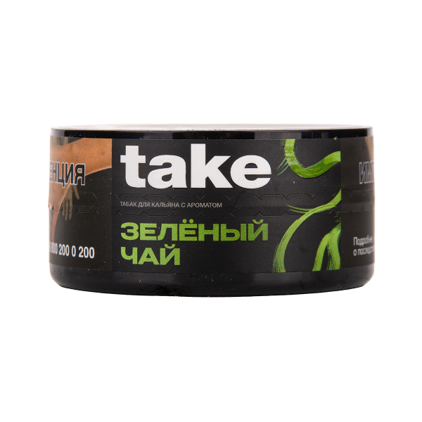 Табак TAKE Green Tea 25 грамм в Новом Уренгое