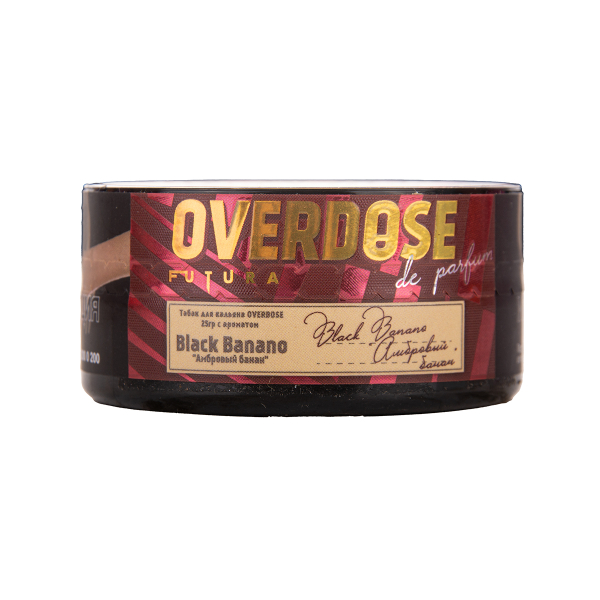 Табак Overdose Black Banano 25 грамм в Новом Уренгое