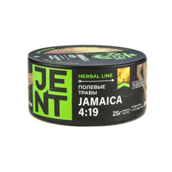Табак Jent Herbal Line Jamaica 4 19 Полевые Травы 25 грамм в Новом Уренгое