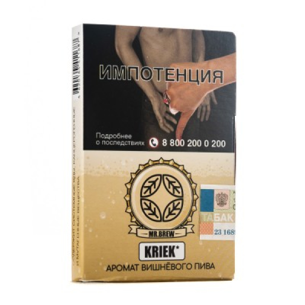 Табак Mr Brew Kriek Аромат Вишневого Пива 25 грамм в Новом Уренгое