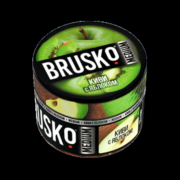 Бестабачная смесь Brusko Киви С   Яблоком 50 грамм в Новом Уренгое