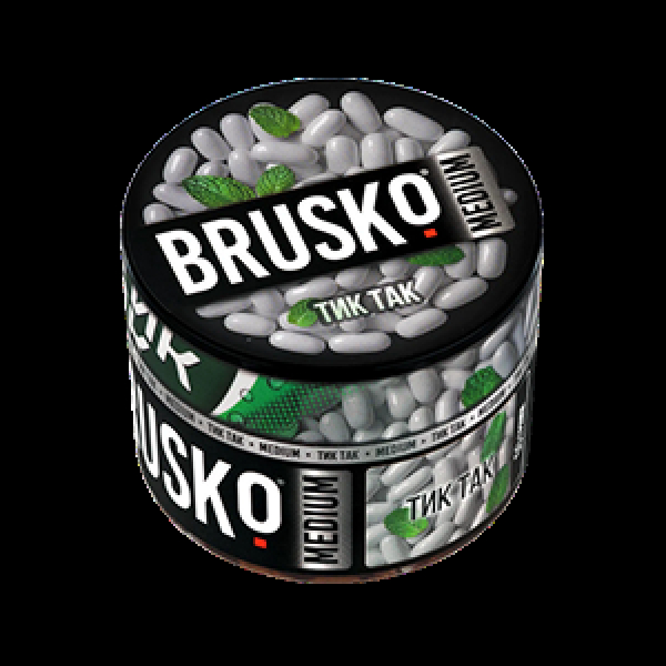 Бестабачная смесь Brusko Тик Так 50 грамм в Новом Уренгое