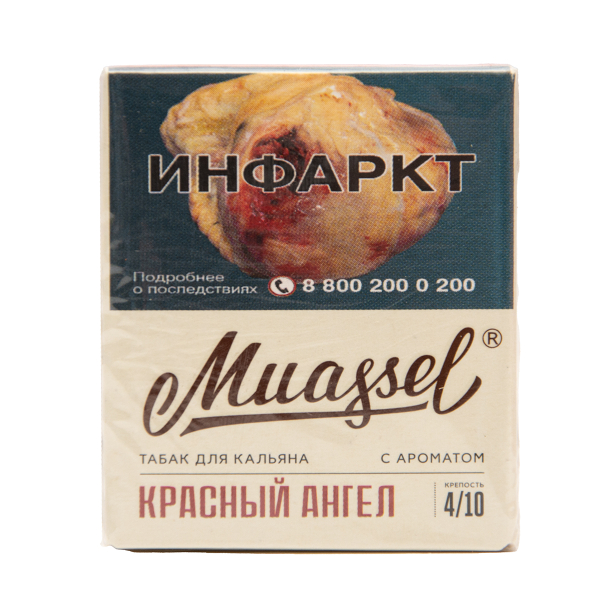 Табак Muassel Medium  Красный Ангел 40 грамм в Новом Уренгое