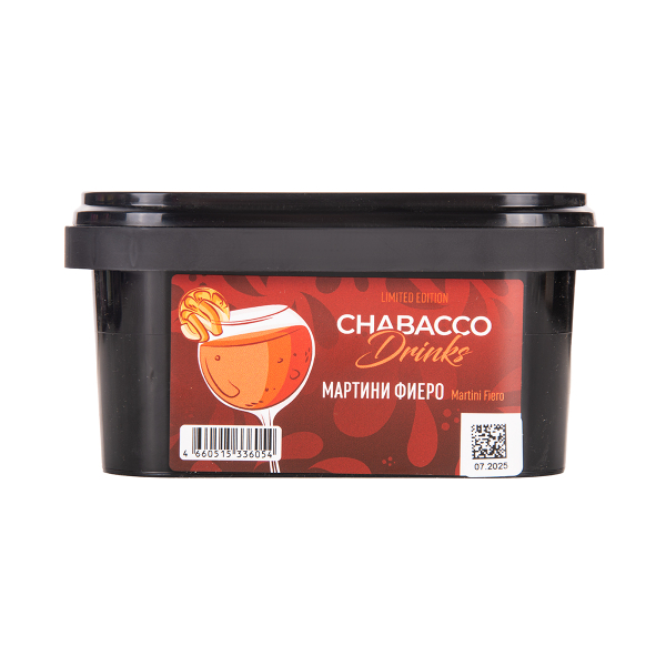 Бестабачная смесь Chabacco Medium Le Martini Fiero 200 грамм в Новом Уренгое