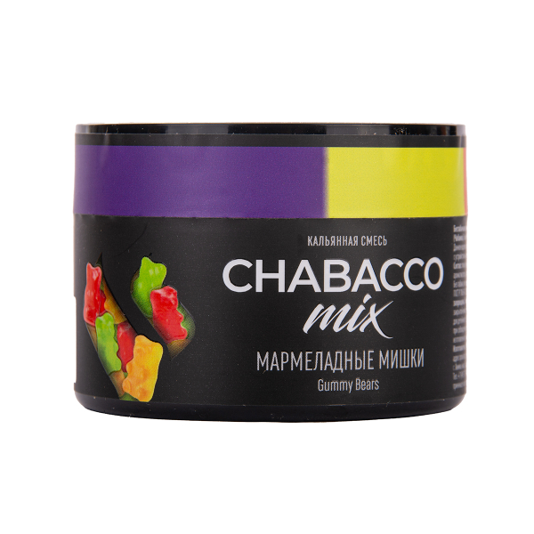 Бестабачная смесь Chabacco Medium Mix Gummy Bears 40 грамм в Новом Уренгое