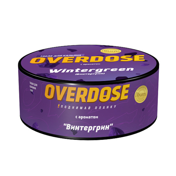 Табак Overdose Wintergreen 100 грамм в Новом Уренгое