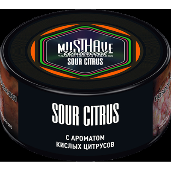 Табак Must Have Sour Citrus 25 грамм в Новом Уренгое