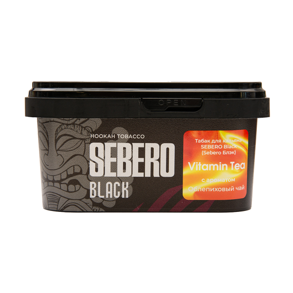 Табак Sebero Black Vitamin Tea Облепиховый Чай 200 грамм в Новом Уренгое