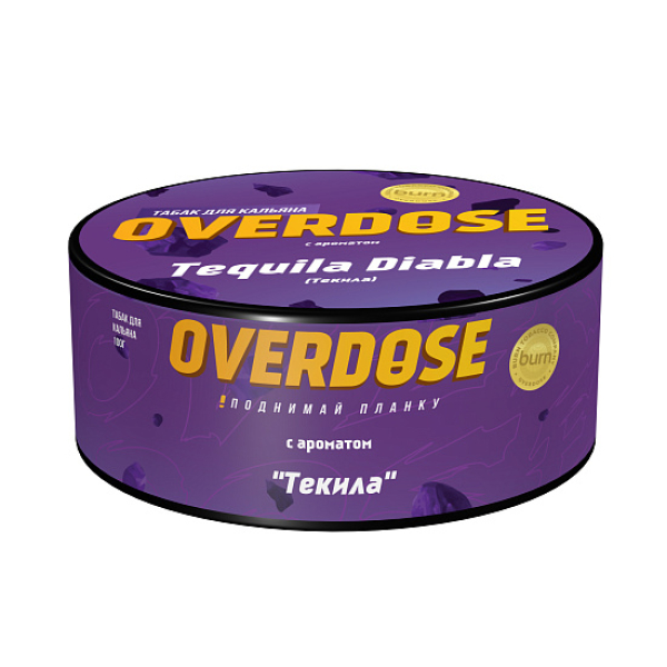 Табак Overdose Tequila Diabla 100 грамм в Новом Уренгое
