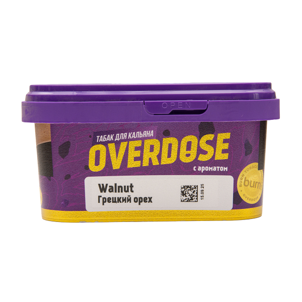 Табак Overdose Walnut 200 грамм в Новом Уренгое