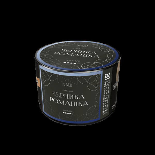 Табак Nаш Black Черника Ромашка 40 грамм в Новом Уренгое