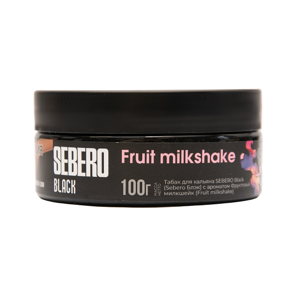 Табак Sebero Black Fruit Milkshake 100 грамм в Новом Уренгое