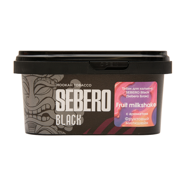 Табак Sebero Black Fruit Milkshake 200 грамм в Новом Уренгое