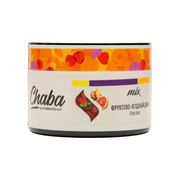 Смесь Chaba Mix Pink Jam Nicotine Free 50 грамм в Новом Уренгое