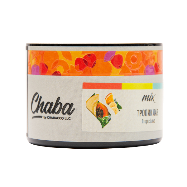 Смесь Chaba Mix Tropic Love Nicotine Free 50 грамм в Новом Уренгое