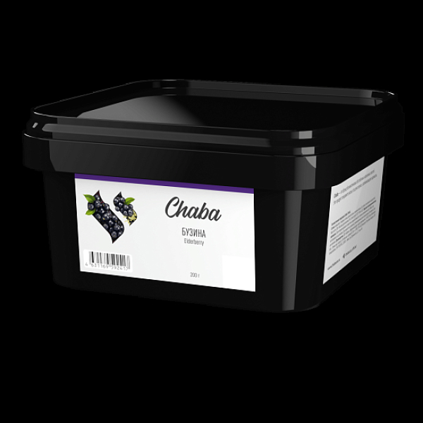 Безникотиновая смесь Chaba Elderberry Бузина 200 грамм в Новом Уренгое
