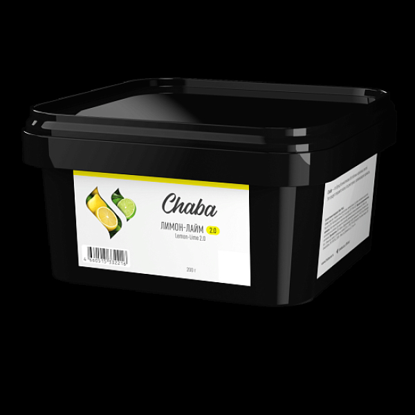 Безникотиновая смесь Chaba Lemon Lime 2.0 Лимон Лайм 200 грамм в Новом Уренгое