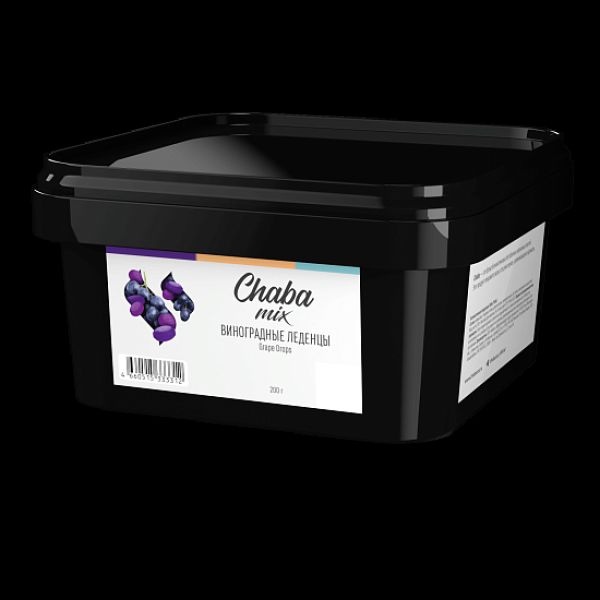 Безникотиновая смесь Chaba Mix Grape Drops Виноградные Леденцы 200 грамм в Новом Уренгое