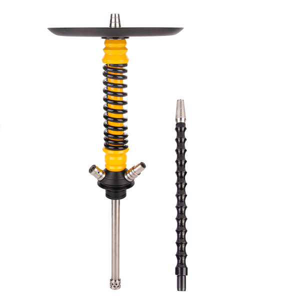 Кальян Mamay Customs Coilover Mini  Жёлтый Чёрный в Новом Уренгое