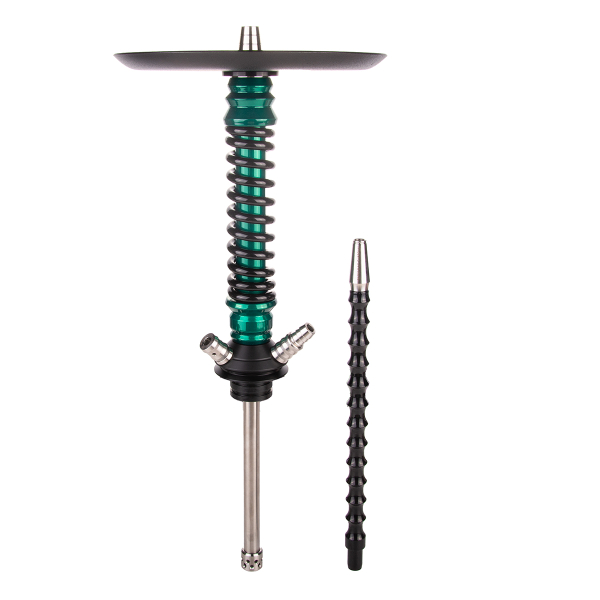 Кальян Mamay Customs Coilover Mini  Зелёный Лак Чёрный в Новом Уренгое