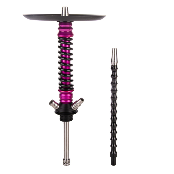 Кальян Mamay Customs Coilover Mini  Розовый Лак Чёрный в Новом Уренгое