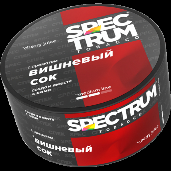 Табак Spectrum Medium Line Cherry Juice 25 грамм в Новом Уренгое