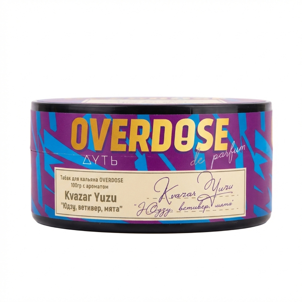 Табак Overdose Kvazar Yuzu 100 грамм в Новом Уренгое