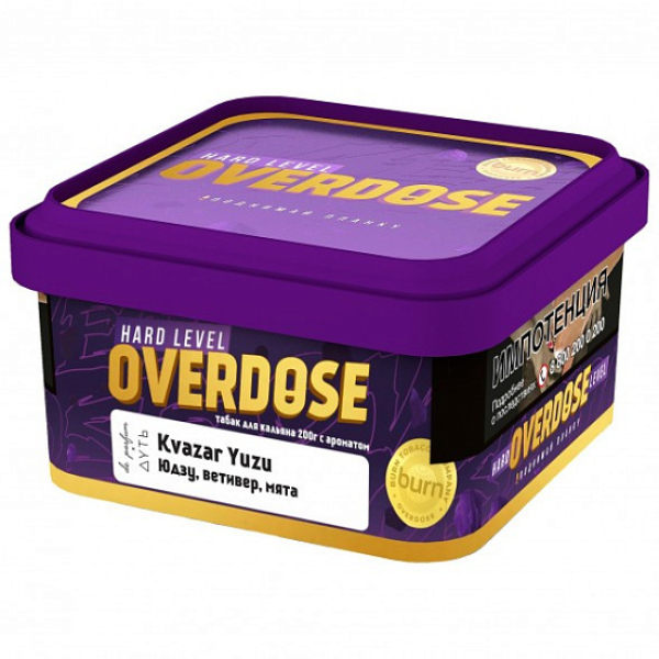 Табак Overdose Kvazar Yuzu 200 грамм в Новом Уренгое