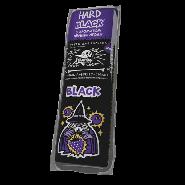Табак Хулиган Hard Black Черные Ягоды 200 грамм в Новом Уренгое
