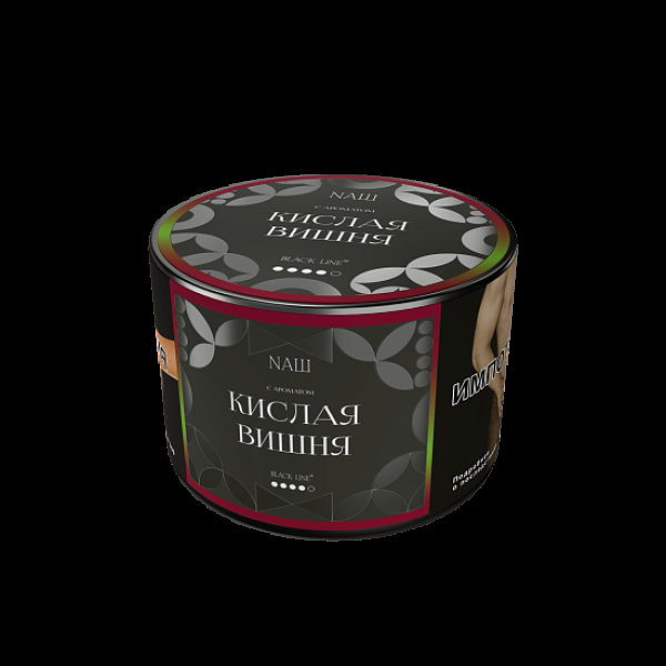 Табак Nаш Black Кислая Вишня 40 грамм в Новом Уренгое