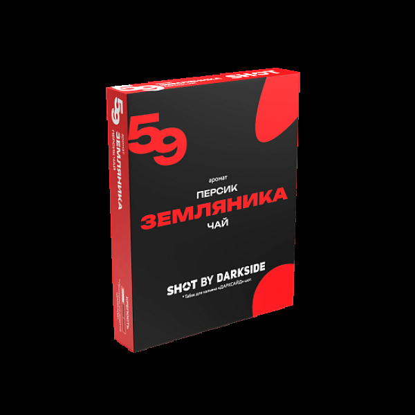 Табак Darkside Shot Земляника Персик Чай 59 25 грамм в Новом Уренгое
