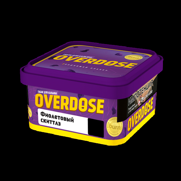 Табак Overdose Фиолетовый Скиттлз 200 грамм в Новом Уренгое