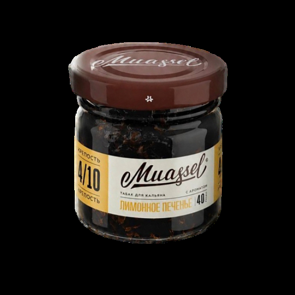 Табак Muassel Medium Лимонное Печенье 40 грамм в Новом Уренгое
