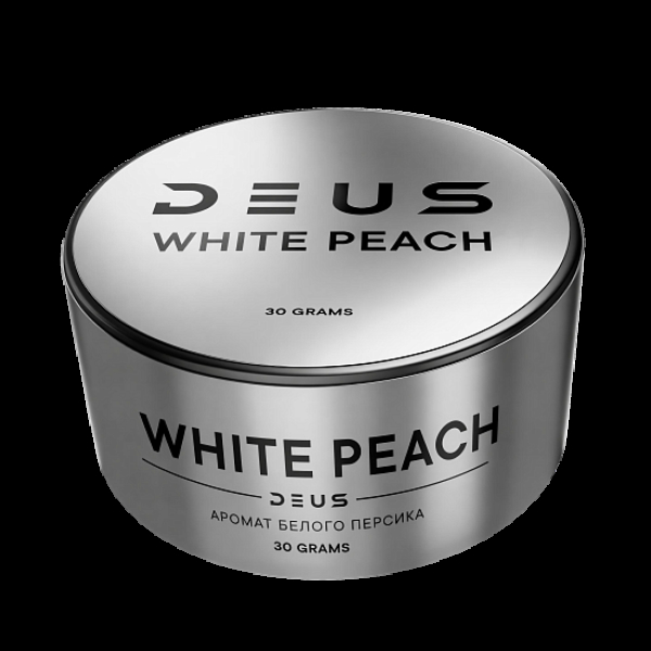 Табак Deus White Peach Белый Персик 30 грамм в Новом Уренгое
