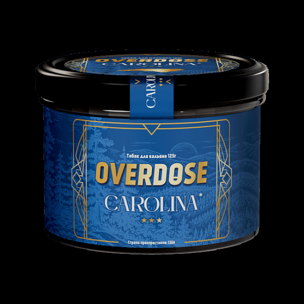 Табак Overdose No Aroma Америка Carolina 125 грамм в Новом Уренгое