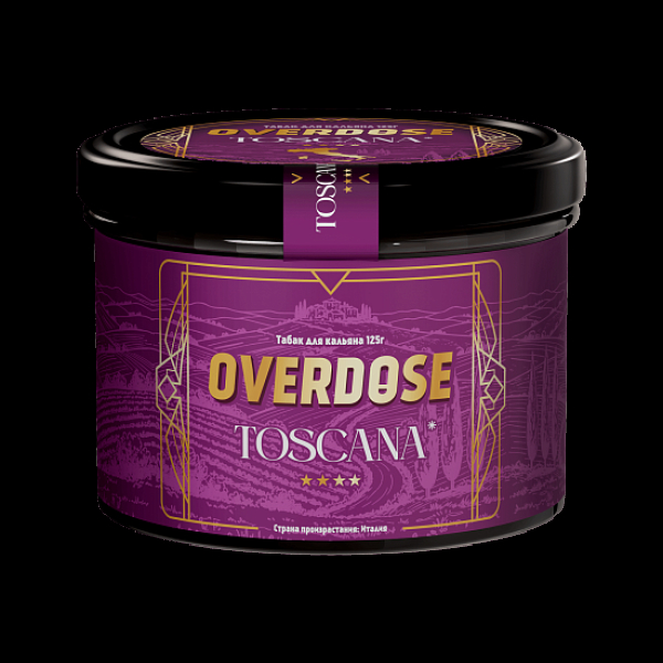 Табак Overdose No Aroma Италия Toscana 125 грамм в Новом Уренгое