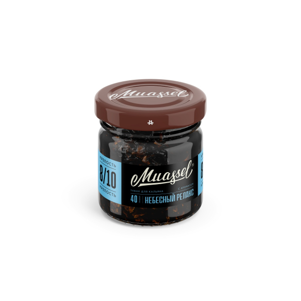 Табак Muassel Extra Strong Небесный Релакс 40 грамм в Новом Уренгое