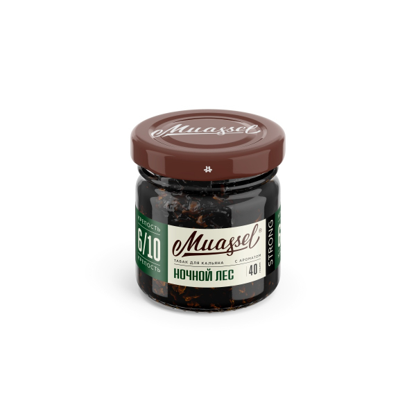 Табак Muassel Extra Strong Ночной Лес 40 грамм в Новом Уренгое