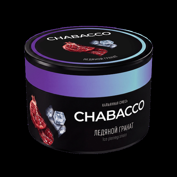 Бестабачная смесь Chabacco Ice Pomegranate Ледяной Гранат Medium 40 грамм в Новом Уренгое