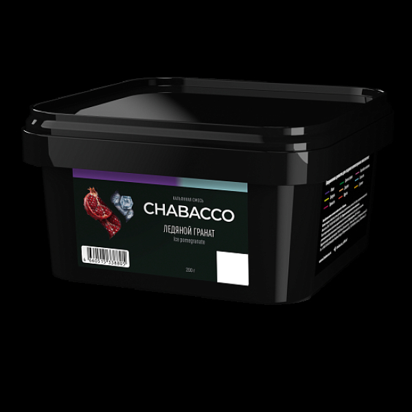 Бестабачная смесь Chabacco Ice Pomegranate Ледяной Гранат Medium 200 грамм в Новом Уренгое