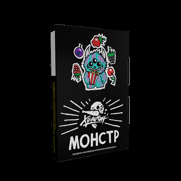 Табак Хулиган Монстр Ягодный Попкорн 25 грамм в Новом Уренгое