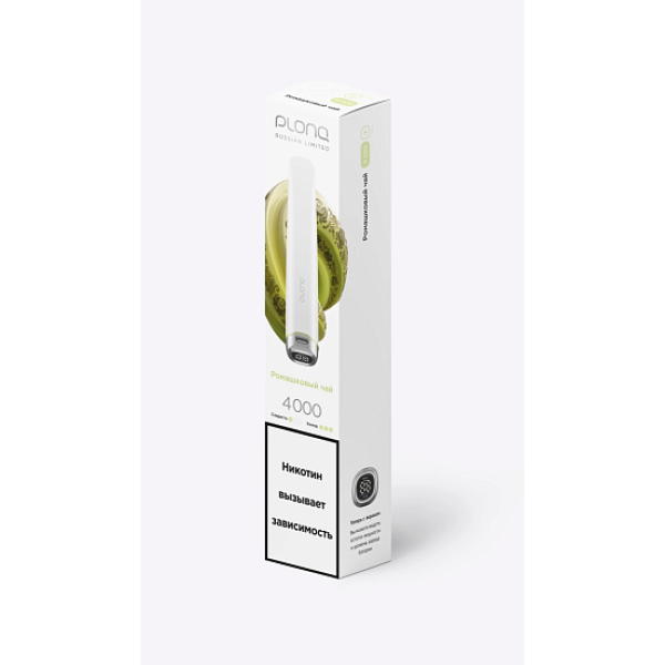 Электронная сигарета Plonq Plus Pro  Ромашковый Чай 4000 затяжек в Новом Уренгое