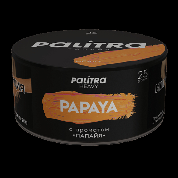 Табак Palitra Heavy Папайя Papaya 25 грамм в Новом Уренгое