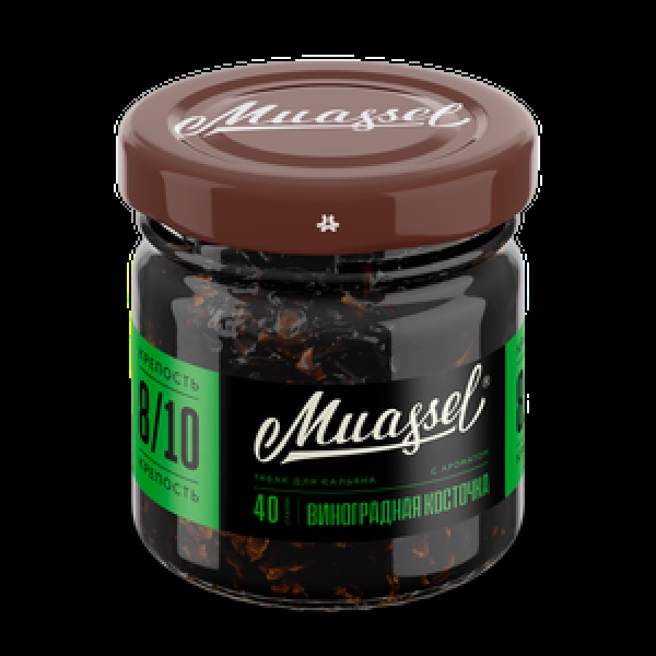 Табак Muassel Extra Strong Виноградная Косточка 40 грамм в Новом Уренгое